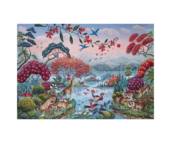 A békés dzsungel HQC puzzle 2000db-os - Clementoni