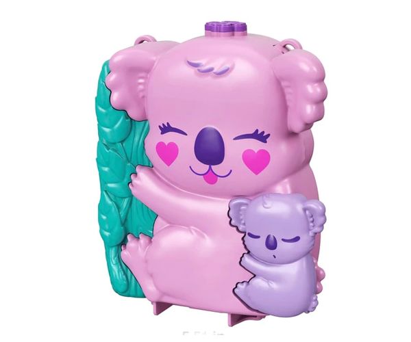 Polly Pocket: Adventures Koala táska kiegészítőkkel