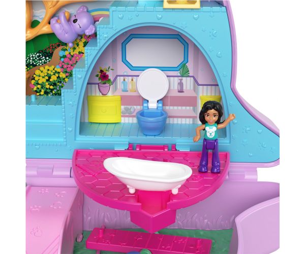 Polly Pocket Kengurú állatkás táska játékszett - Mattel