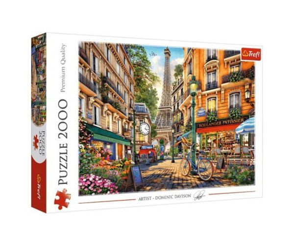 Délután Párizsban puzzle 2000db-os - Trefl