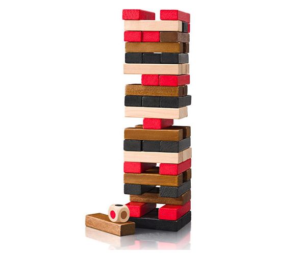 Popular Toronyépítő jenga játék - Woodyland