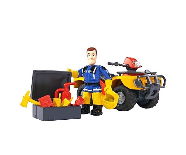 Sam a tűzoltó: Mercury quad jármű figurával  - Simba Toys