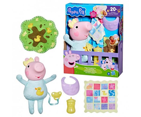 Peppa malac: Röfögő és babusgatni való Evie - Hasbro