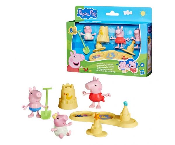 Peppa Malac: Peppa élményei - Strandolás játékszett - Hasbro