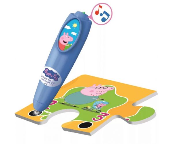 Peppa malac interaktív 24db-os padló puzzle - Clementoni