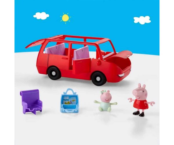 Peppa malac: Peppa nagy családi autója játékszett - Hasbro