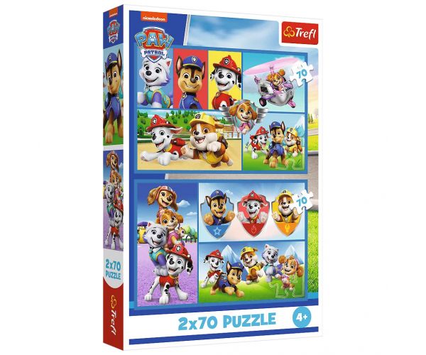Mancs Őrjárat szabályai 2x70db-os puzzle - Trefl