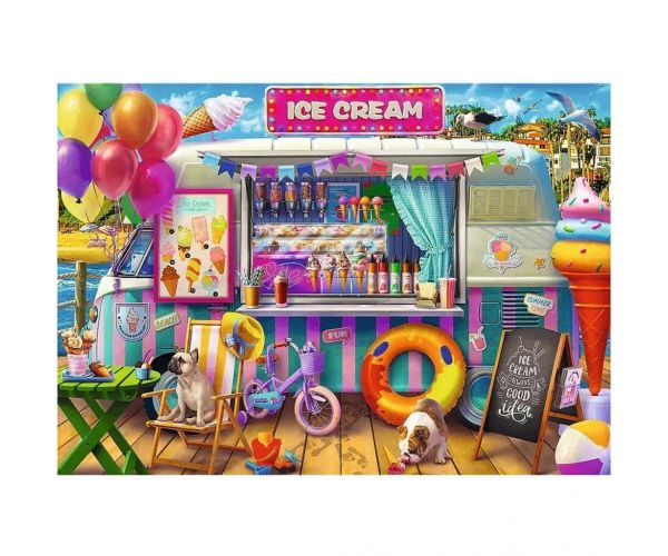 Vakáció 2x500db-os puzzle - Trefl