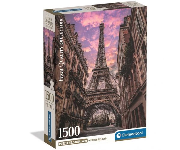 Ébredő Párizs 1500db-os HQC puzzle - Clementoni