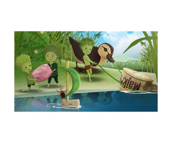 Vilkó és Lile barátsága (Lengemesék) diafilm