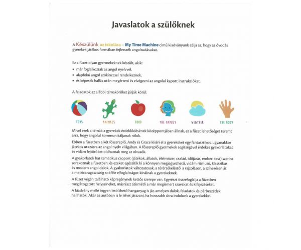 Készülünk az iskolára - angolul