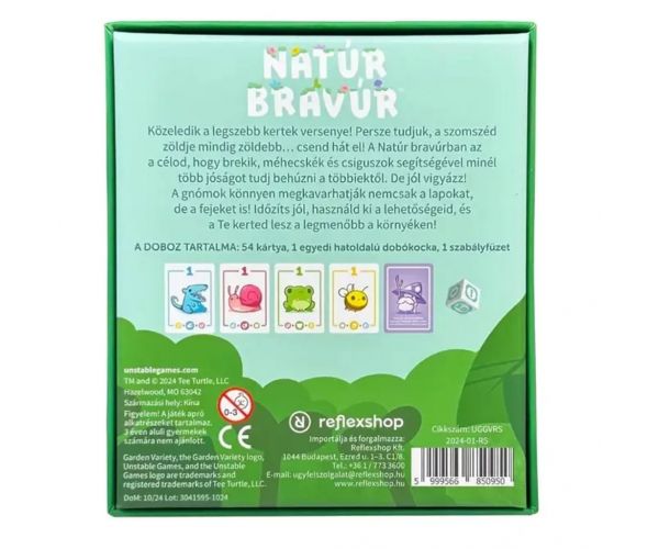 Natúr bravúr társasjáték
