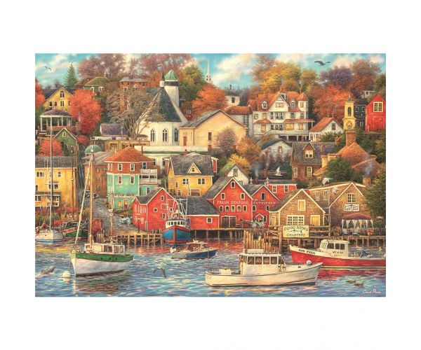 Kikötőváros 1500db-os HQC puzzle 84,5x59,5cm - Clementoni