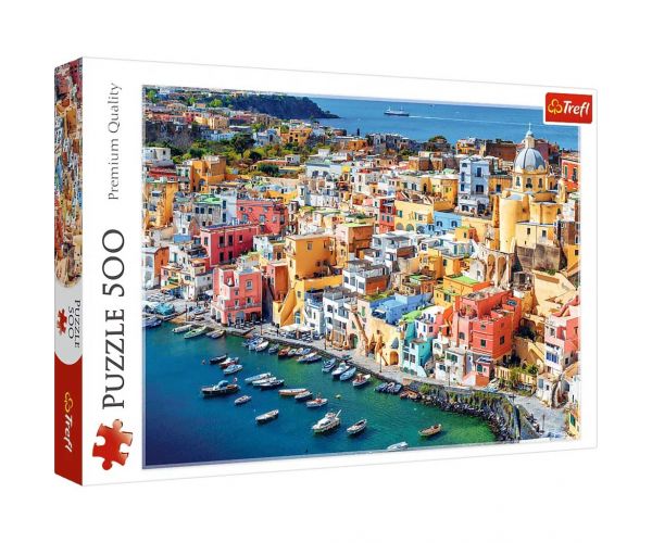 Procida, Campania, Olaszország 500db-os puzzle - Trefl