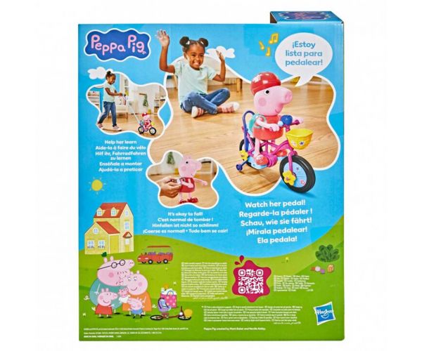 Peppa malac: Peppa malac kerékpáros kalandja játékszett - Hasbro