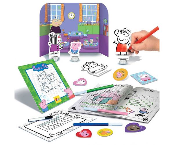 Peppa malac rajziskola hátizsákban - Lisciani