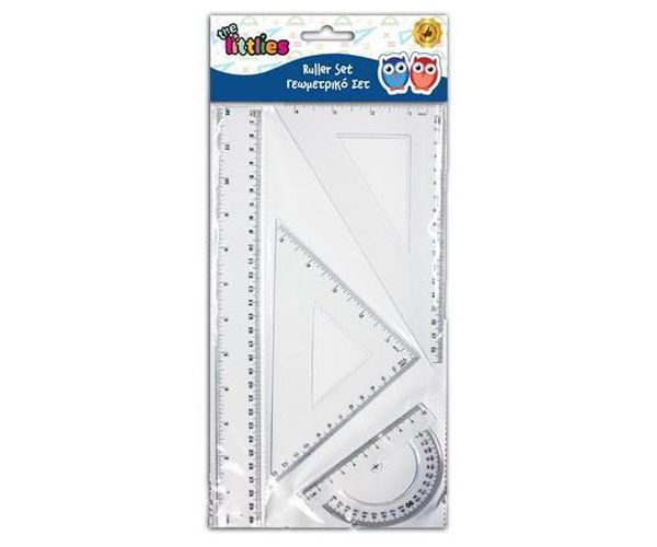 Vonalzó készlet 4db-os 30cm-es