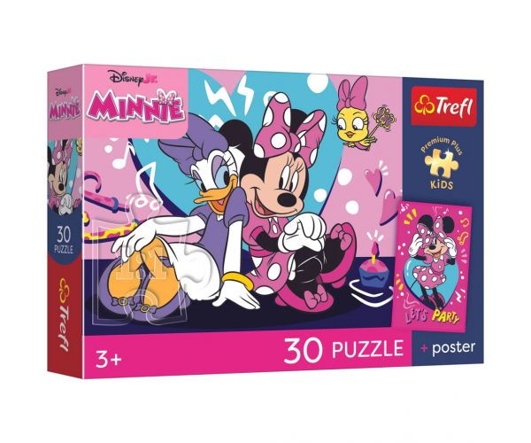 Minnie egér és barátai 30db-os prémium puzzle - Trefl