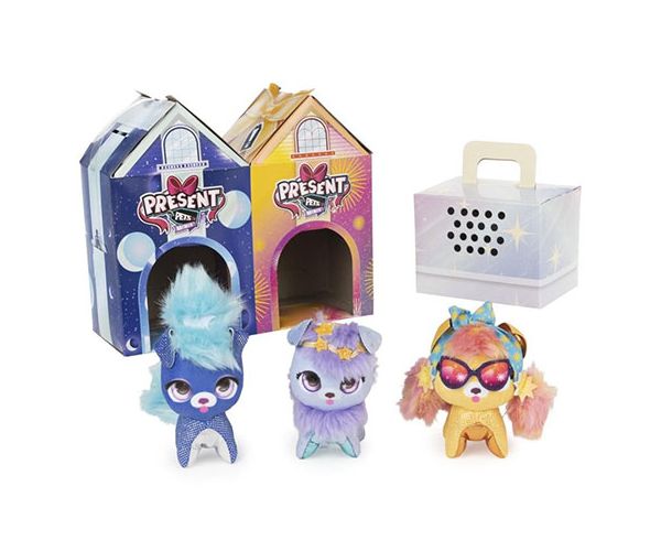 Present Pets Mini Galaxy Trio figurák 3-as csomag - Spin Master