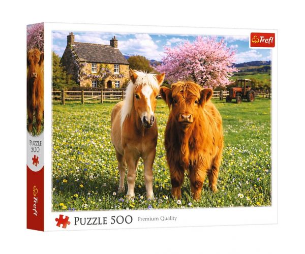 Barátok a farmon 500db-os puzzle - Trefl