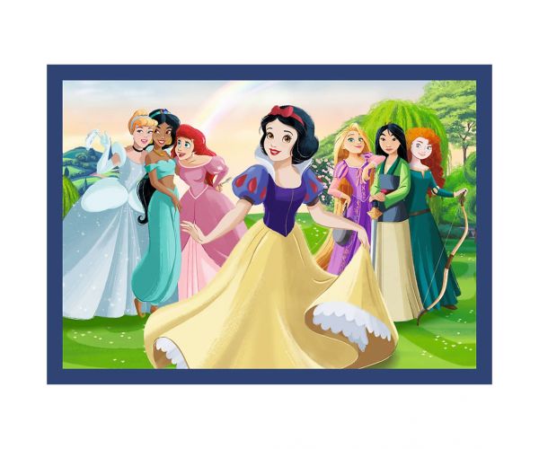 Disney Hercegnők - 4 az 1-ben puzzle 4 x 88 db-os - Trefl