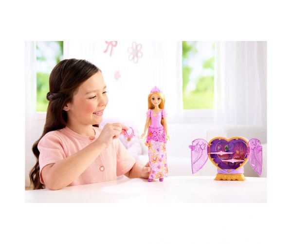 Disney Hercegnők - Csupaszív Meglepetés Baba - Aranyhaj - Mattel