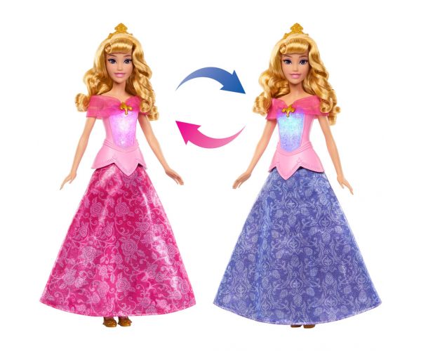 Disney Hercegnők - Mesés Átváltozás Csipkerózsika - Mattel