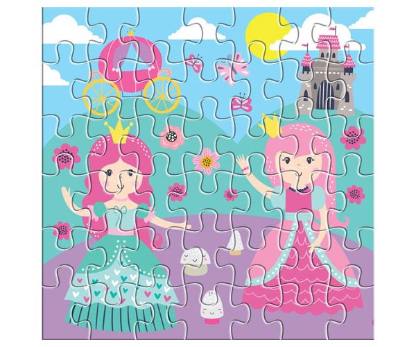 Hercegnős puzzle 42db-os