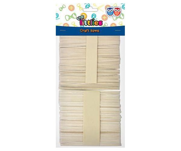Natúr fa spatula 114x10x2mm 100db-os dekordísz csomag