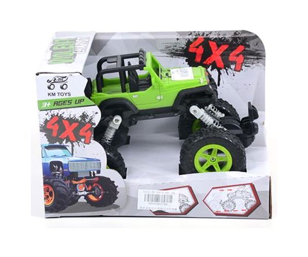 Rugós terepjáró autó 4x4-es több színváltozatban