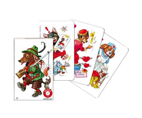 Kutyák Fekete Péter kártyajáték - Piatnik