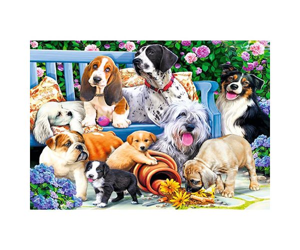 Kutyák a parkban 1000db-os puzzle - Trefl