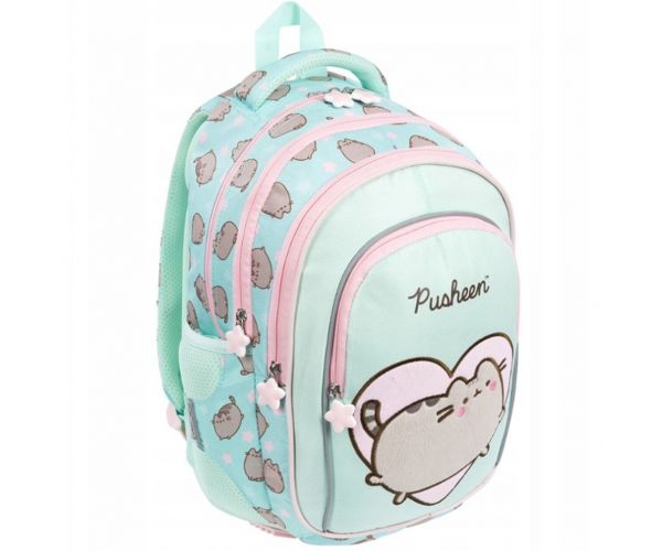 Pusheen menta iskolatáska, hátizsák BPL58 40x29x19cm