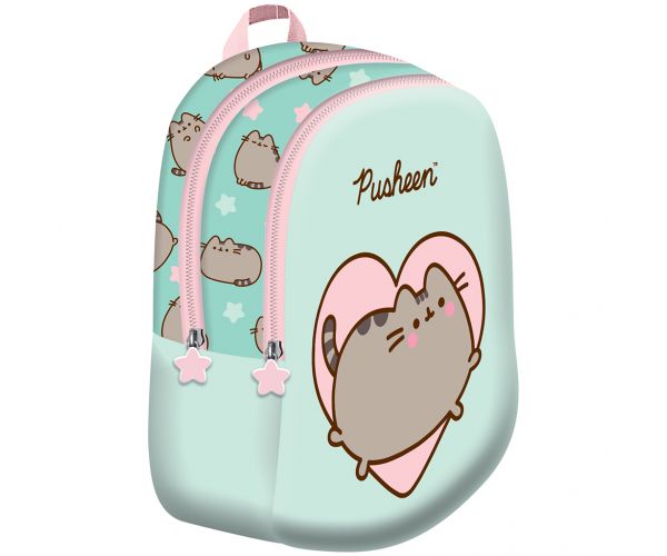Pusheen menta ovis hátizsák 28x23x13cm