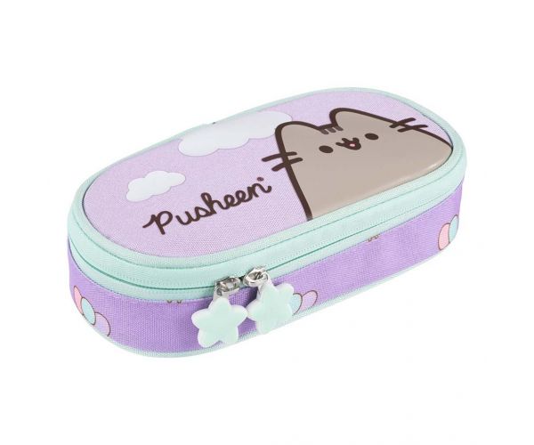 Pusheen ovális tolltartó 23x9,5x6cm