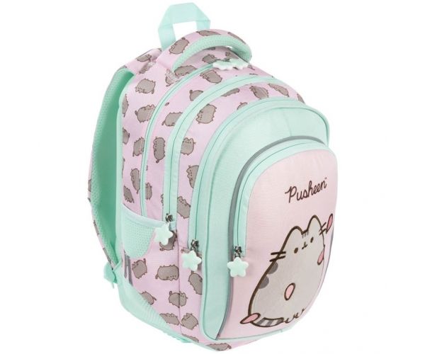 Pusheen rózsaszín iskolatáska, hátizsák BPL58 40x29x19cm