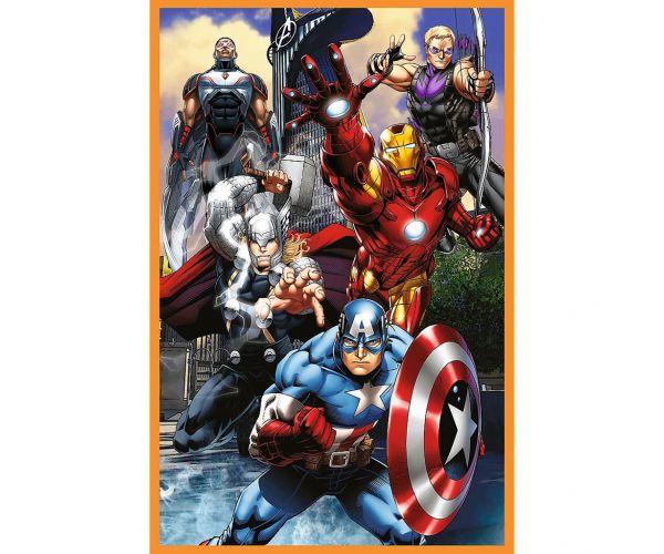 Bosszúállók akciódús napja 3x80db-os puzzle - Trefl