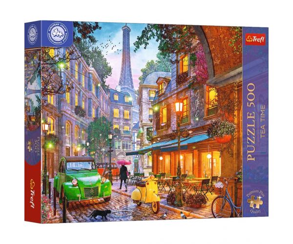 Puzzle EB: Kávézó Párizsban 500db-os prémium puzzle – Trefl
