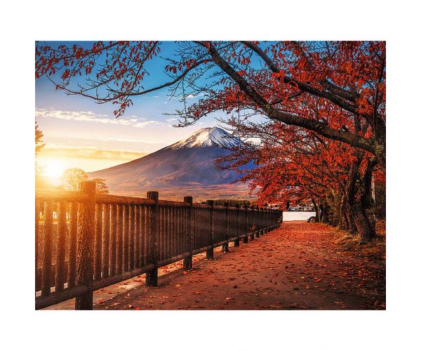 Fuji hegy Japán prémium plusz 1000db-os puzzle - Trefl