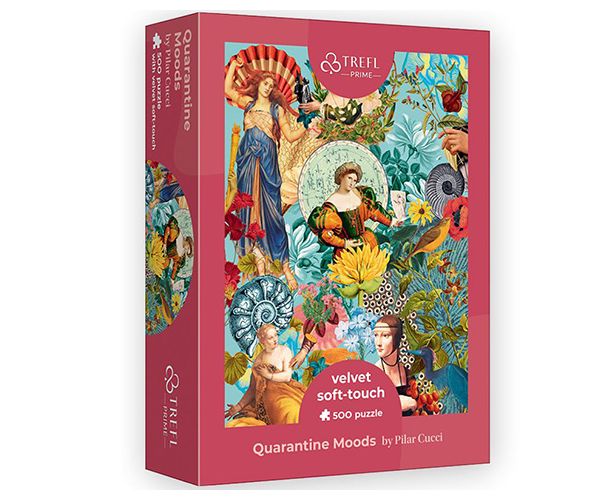 Quarantine Moods bársony puha tapintású 500db-os puzzle - Trefl