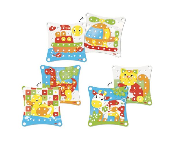 Quercetti: Jumbo Peggy 41db-os pötyi szett