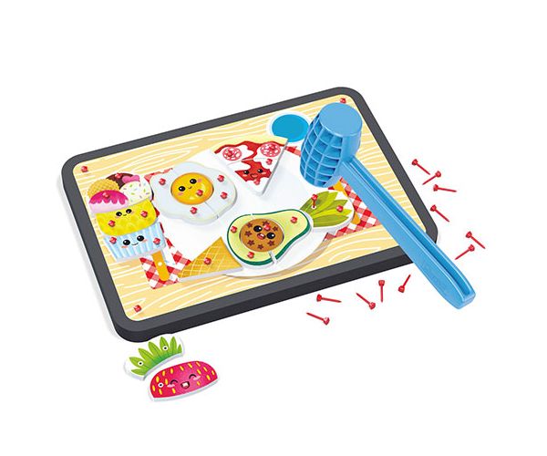 Quercetti: Play Creativo Tap Tap ételek kreatív játék