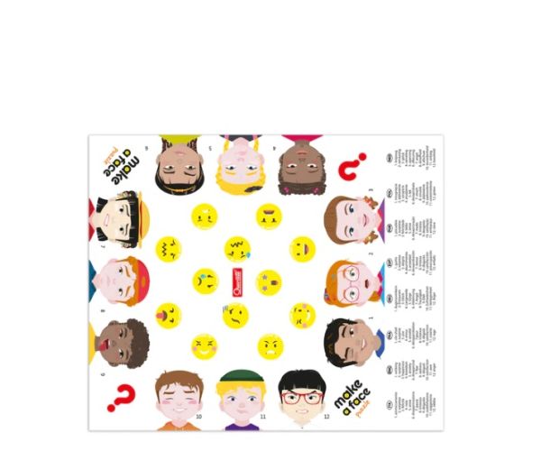 Quercetti: Készíts egy arcot puzzle