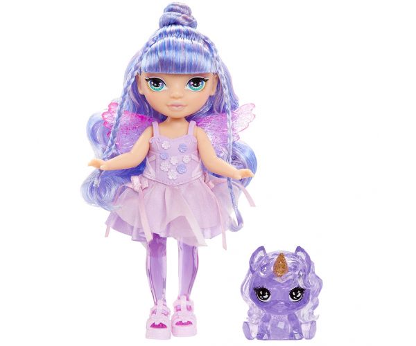 Rainbow High Littles szivárvány tündér Amethyst Willow baba