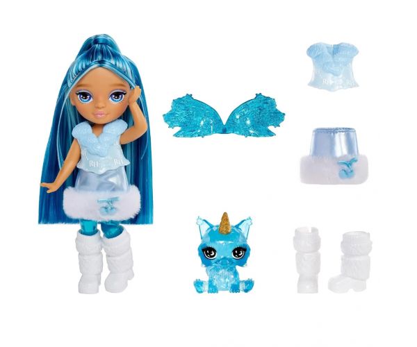Rainbow High Littles szivárvány tündér Sapphire baba