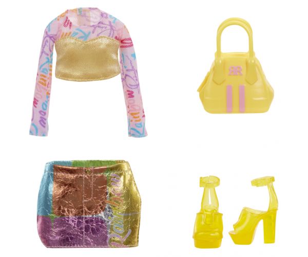 Rainbow High: My Fashion Style Sunny Madison divatbaba kiegészítőkkel