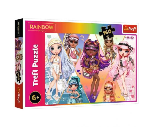 Rainbow High barátnők 160db-os puzzle - Trefl