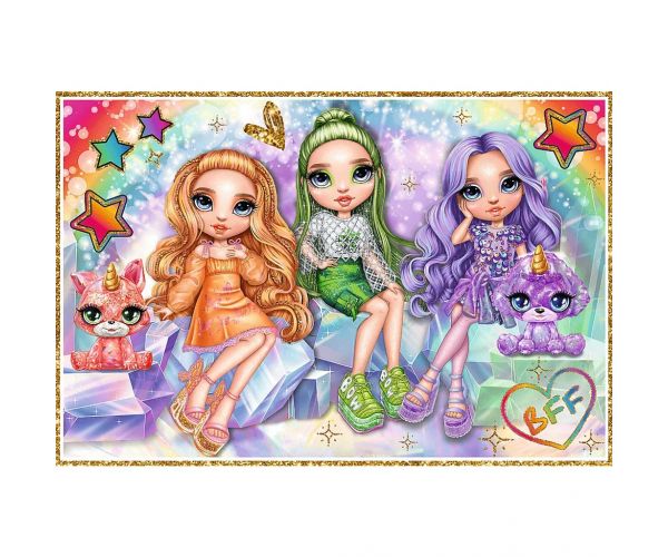 Rainbow High legjobb barátnők 2x200db-os puzzle - Trefl