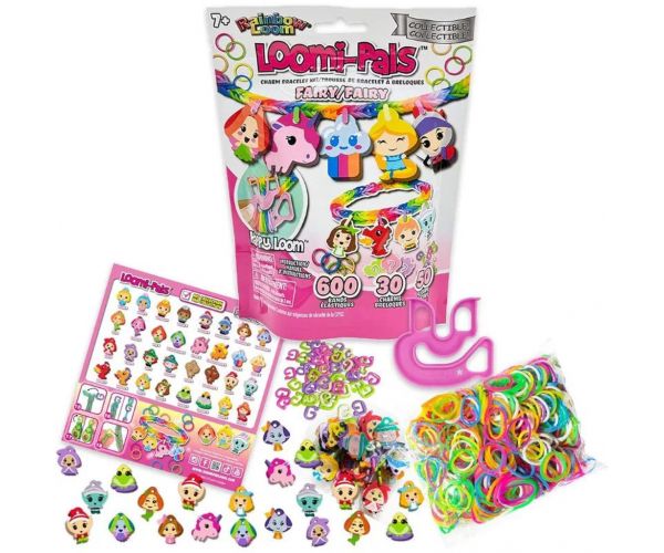 Rainbow Loom: Happy Loomi-Pals - Tündérek gumikarkötő készítő szett