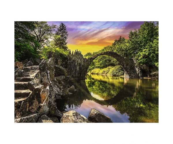 Rakotz híd, Németország 1000db-os prémium puzzle - Trefl